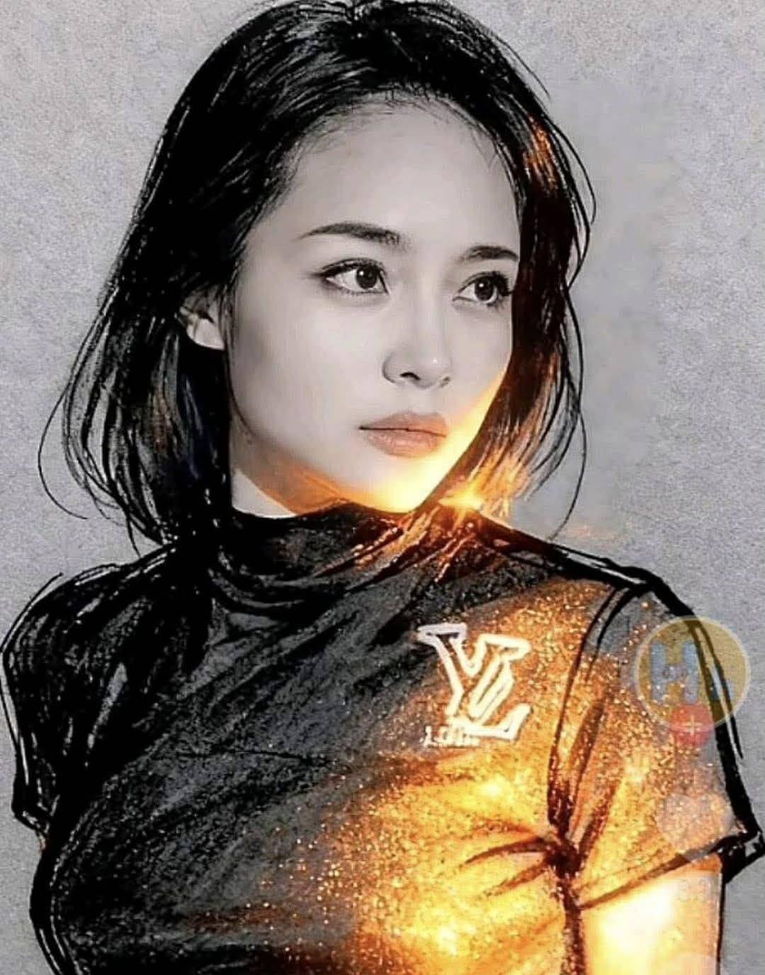 Chân dung cô gái đang được lan truyền rông rãi.