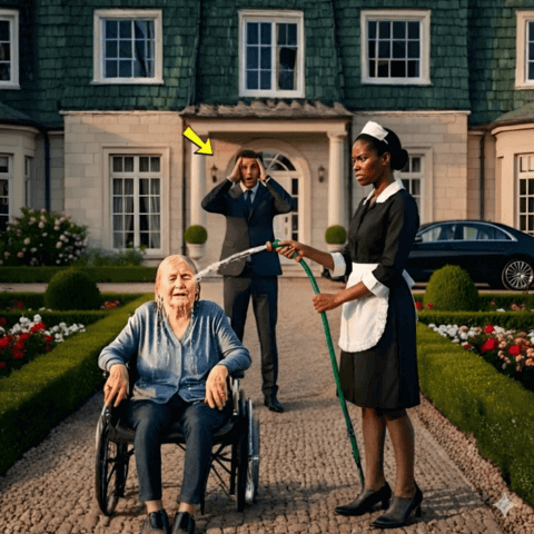 LAVARÉ A TU MAMÁ Y CAMINARÁ… Y EL MILLONARIO PENSÓ QUE ERA UNA BROMA, PERO SE CONGELÓ CUANDO VIO